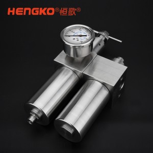 316不锈钢材质半导体气动油雾分离三联件气源处理器