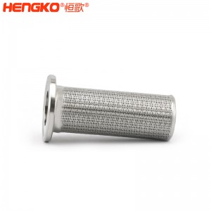 耐高温可定制微米多孔丝网粉末烧结304 316 316L不锈钢金属滤芯滤可重复使用 过滤系统用
