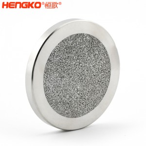 恒歌定制核辐射处理过滤器滤芯_高精度防火防腐蚀316L不锈钢过滤器滤芯