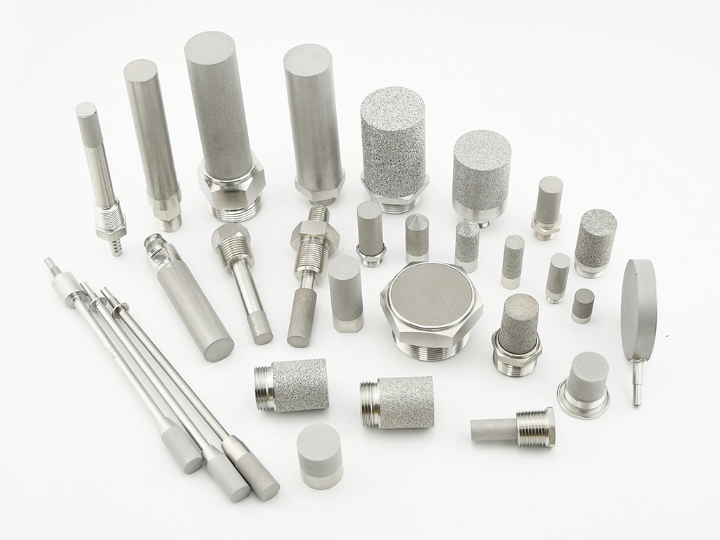 烧结金属多孔材料的展示图