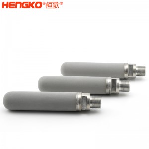 金属粉末钛棒滤芯在湿度仪上的应用