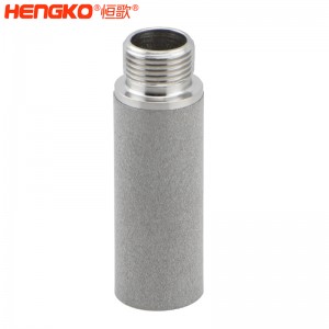 厂家供应耐腐蚀烧结过滤器_用于汽车制造不锈钢烧结滤芯可按需定制