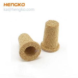 出厂价供应高压高温黄铜青铜烧结多孔滤油器滤芯滤杯
