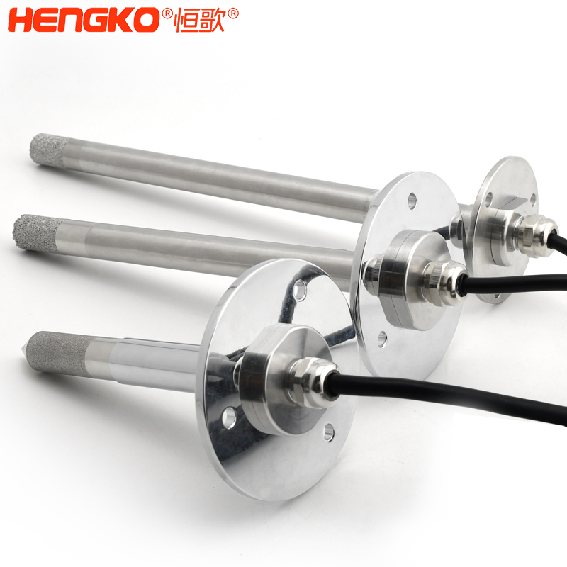 恒歌工业级进口芯片温湿度探测仪探头,抗压高精度温湿度监控仪不锈钢探头 Featured Image