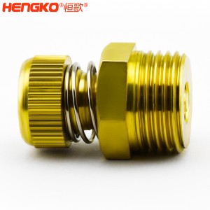 厂家批发HSD型可调节青铜消声消音器多规格耐高温消音降噪,用于电磁阀气动静音器接头