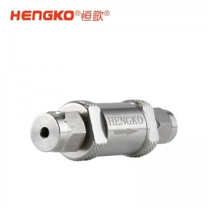 卡套直通过滤器_不锈钢气体过滤器_精密高效工艺气体过滤器