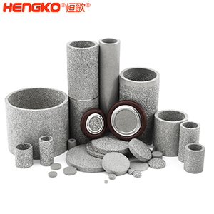 工业应用烧结不锈钢滤芯