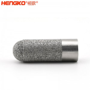 露点温湿度传感器不锈钢探头外壳_温湿度变送器探头保护罩花园土壤谷物适用
