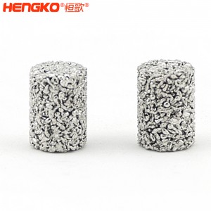 恒歌定制批发烧结金属滤柱,使用寿命长耐高压耐腐蚀烧结金属滤芯滤柱