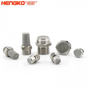 源头厂家不锈钢烧结网消声器消音器耐高温流量大,应用于空压机排气