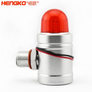 厂家定制生产声光报警器气体传感器外壳模块有毒可燃气体探测报警