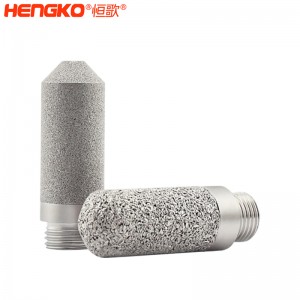 温湿度传感器厂家定制不锈钢温湿度传感器探头防护罩_制药食品公司用