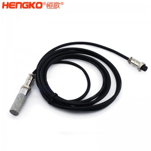 恒歌直销不锈钢RHT-H20-B平头温湿度传感器探头带电线,用于农业大棚