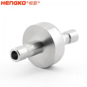 恒歌高压复合罐SCBA阀门优质烧结粉末多孔不锈钢金属过滤器