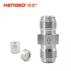 VCR接头流量限制器_金属流量限流器