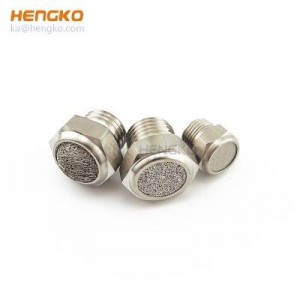 SSL标准 烧结不锈钢气动消声器_连接板用于控制柜总成