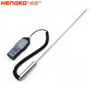 恒歌厂家直供实验室温湿度校验仪_便携式手持温湿度巡检仪