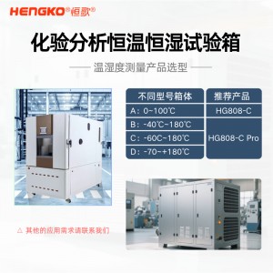 恒温恒湿试验箱温湿度变送器_±0.8%RH超高精准温湿度变送器