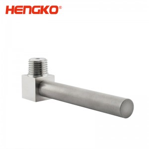 厂家直销微米级不锈钢304/316L烧结多孔金属滤芯工业系统用