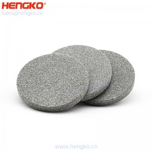 烧结不锈钢过滤片防尘防爆透气,厂家直销微纳米级多孔金属滤芯