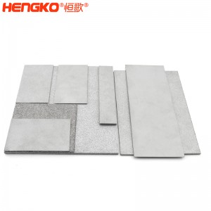 厂家直销316不锈钢粉末烧结滤板高强度耐高温耐腐蚀,化工制药过滤不锈钢过滤器
