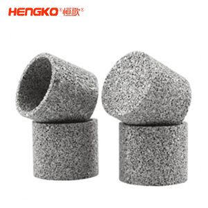 厂家定制316L不锈钢过滤器滤筒孔隙均匀渗透性强工业金属除尘过滤芯