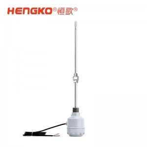 烘烤炉管道加热及冷却监测温湿度变送器丨HG808-T5N4高温型测量仪