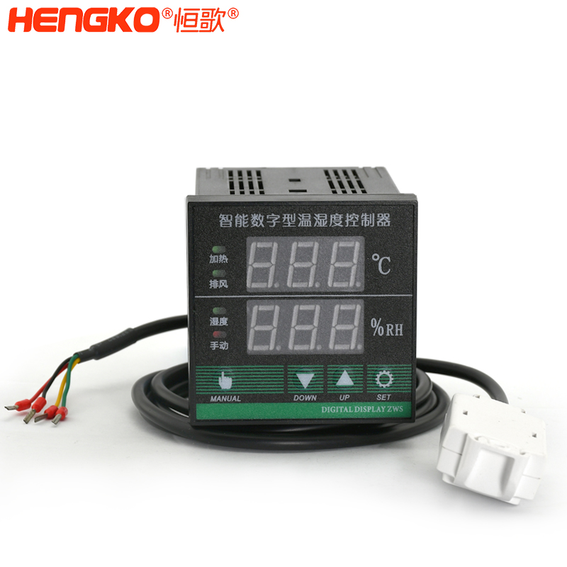 厂家批发智能数字型温湿度控制器,测量灵敏工业温湿度传感器配件 Featured Image