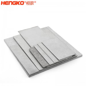 厂家直销316不锈钢粉末烧结滤板高强度耐高温耐腐蚀,化工制药过滤不锈钢过滤器