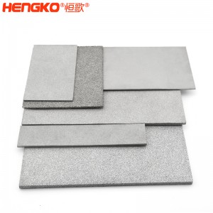 厂家直销316不锈钢粉末烧结滤板高强度耐高温耐腐蚀,化工制药过滤不锈钢过滤器