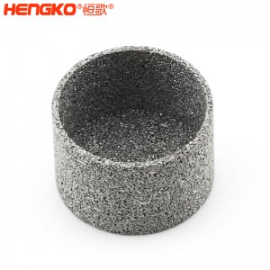 厂家直销不锈钢316L粉末微颗粒滤筒,耐高温防尘不锈钢金属烧结滤筒滤芯