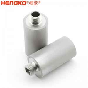 恒歌滤芯厂家供应化学工业材料过滤不锈钢滤芯_吸震渗透性好金属多孔材料