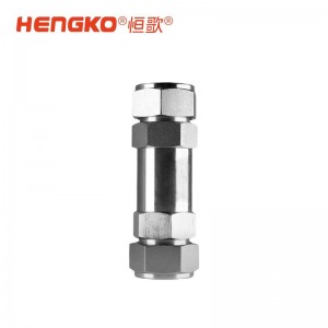 工艺气体专用过滤器_高纯UHP超纯气流微粒直通一体式过滤器