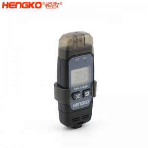 厂家生产便携式PDF数字温湿度记录仪续航长高精度内存大_用于疫苗运输保存