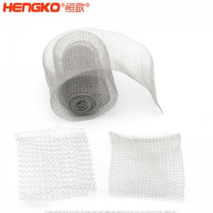 厂家加工定制不锈钢烧结滤网过滤面积大防腐蚀1000微米油气分离过滤网滤芯