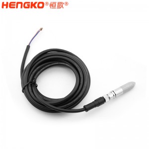 恒歌HT-P108小六角航插探头防水防尘耐腐蚀温湿度传感器探头