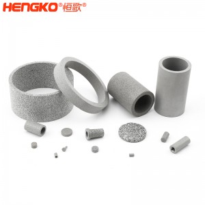 恒歌加工烧结多孔金属不锈钢滤管_高强度耐腐蚀气液体过滤滤芯