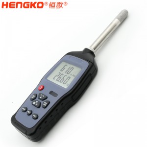 恒歌温湿度监测仪_干湿球记录功能高精度温湿度测量仪_实验室通用仪器