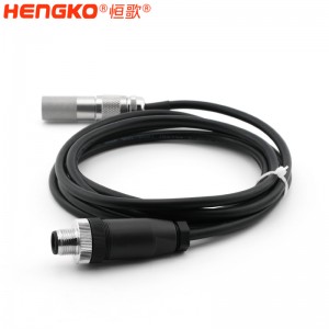 RS485变送一体式温湿度探头_IP65级不锈钢温湿度探头用于农业大棚