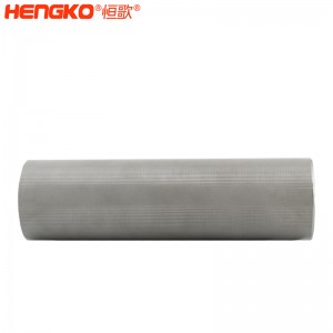 专业制造304 316L不锈钢金属丝网滤芯 用于医用设备配件