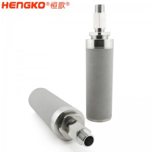 不锈钢空压机滤芯耐压防尘高孔隙率用于过滤水油杂质颗粒