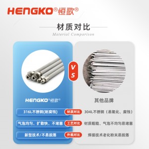 恒歌定制不锈钢氮气弥散管_高精度氩气弥散管弥散管N2-PIPE用于波峰回流焊