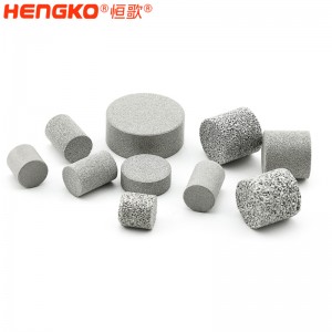 恒歌气动智能阀门执行器平衡塞_耐磨损耐高温不锈钢烧结滤柱