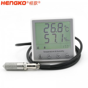 恒歌农业追溯监测系统高精准RS485温湿度变送器带露点功能，自动化监控温室大棚温湿度物联网方案