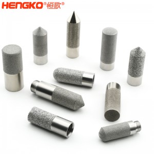 露点温湿度传感器不锈钢探头外壳_温湿度变送器探头保护罩花园土壤谷物适用