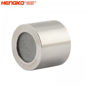 电化学气体传感器过滤器不锈钢保护罩防爆外壳耐腐蚀透气性好,气体检漏仪用