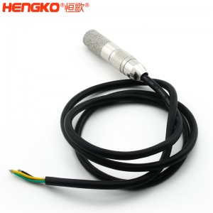 厂家定制RHT20 RHT30远程监控温湿度测量传感器探头防尘防水高精度博物馆可用