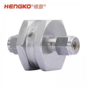 不锈钢高精度全焊接直通型过滤器卡套管接头