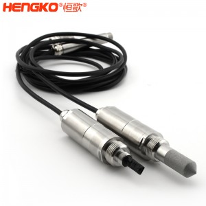 恒歌定制温湿度露点检测仪_rs485接口输出农业大棚在线式露点仪