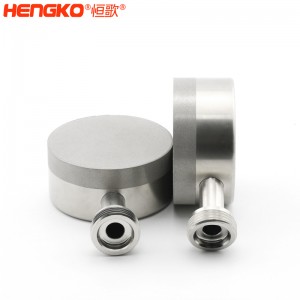 恒歌厂家定制纳米泵溶氢棒,不锈钢食品级精品纳米泵气体扩散溶氢棒